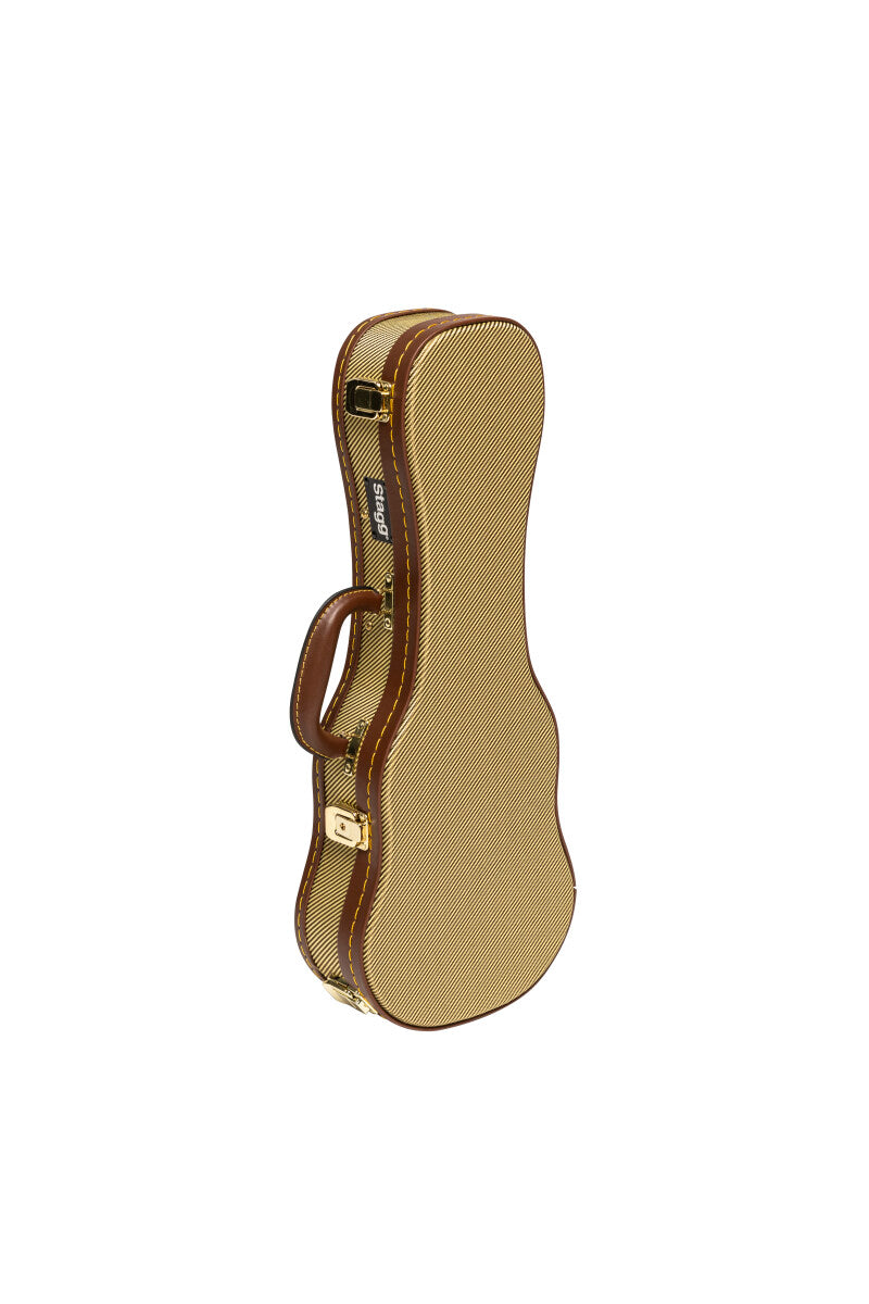 Stagg GCX-UKS GD koffer voor snaarinstrument