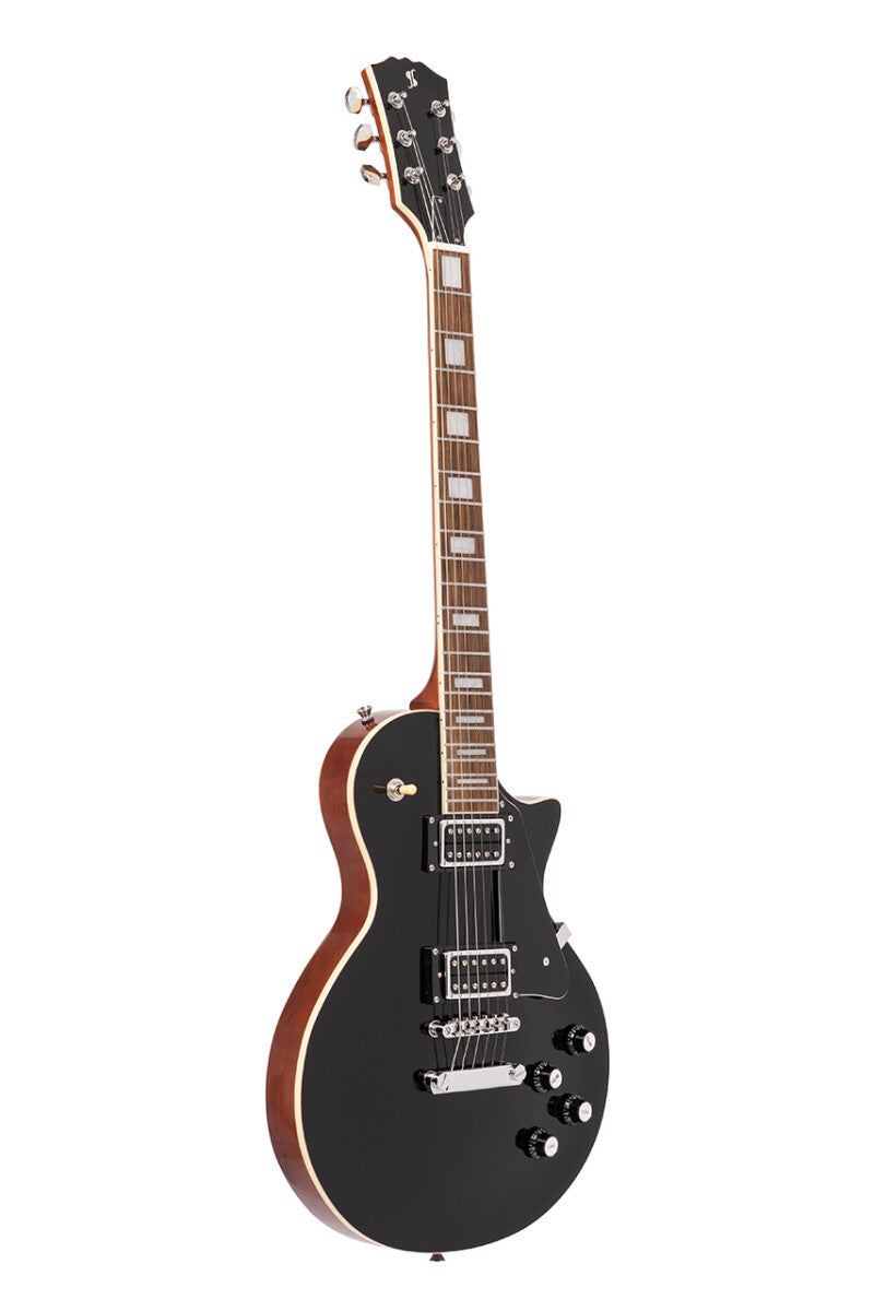 Stagg SEL-STD BLK elektrische gitaar Black