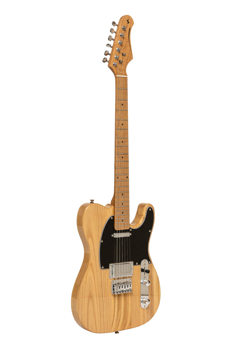 Stagg SET-PLUS NAT T-style elektrische gitaar Natural High Gloss