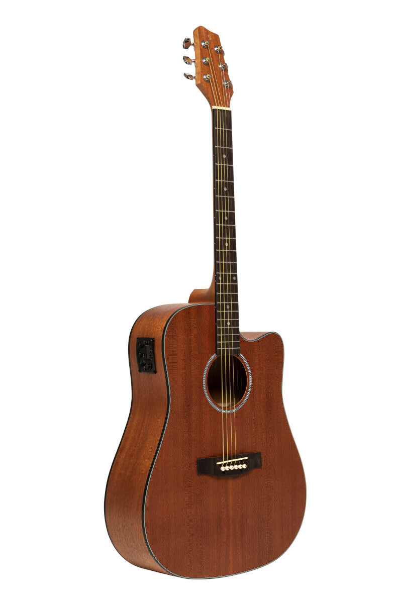 Stagg SA25 DCE MAHO westerngitaar Naturel