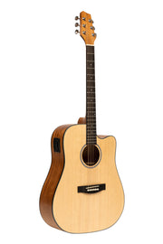 Stagg SA25 DCE SPRUCE westerngitaar Naturel