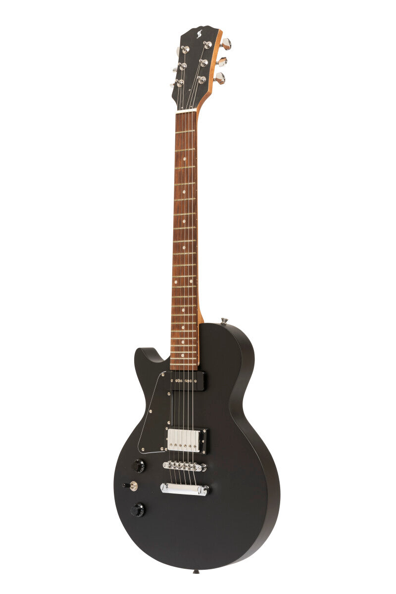 Stagg SEL-HB90 BLK LH elektrische gitaar linkshandig Zwart