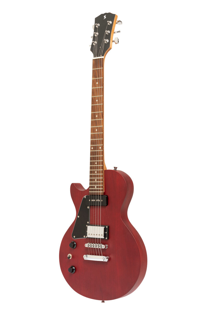 Stagg SEL-HB90 CHRRYL elektrische gitaar linkshandig Cherry