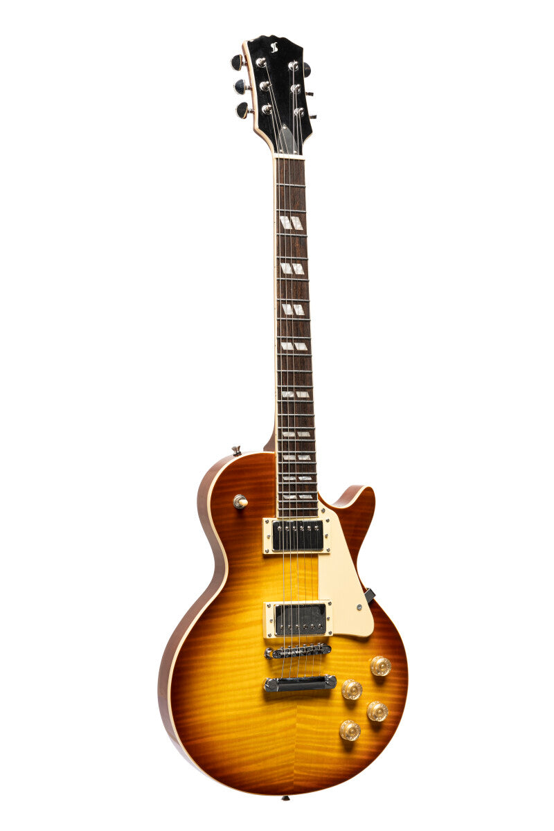 Stagg SEL-DLX TB BST elektrische gitaar Tobacco Sunburst