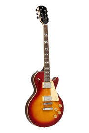 Stagg SEL-DLX DC BST elektrische gitaar Dark Cherry Burst