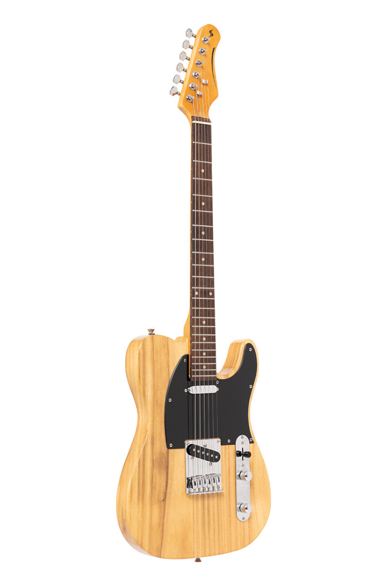 Stagg SET-STD NAT T-style elektrische gitaar Naturel