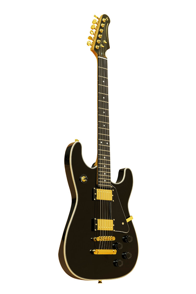 Stagg 30TH LEGACY BLK 30th Anniversary elektrische gitaar zwart