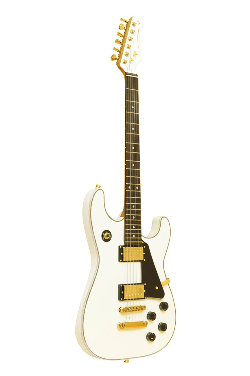 Stagg 30TH LEGACY WH 30th Anniversary elektrische gitaar wit