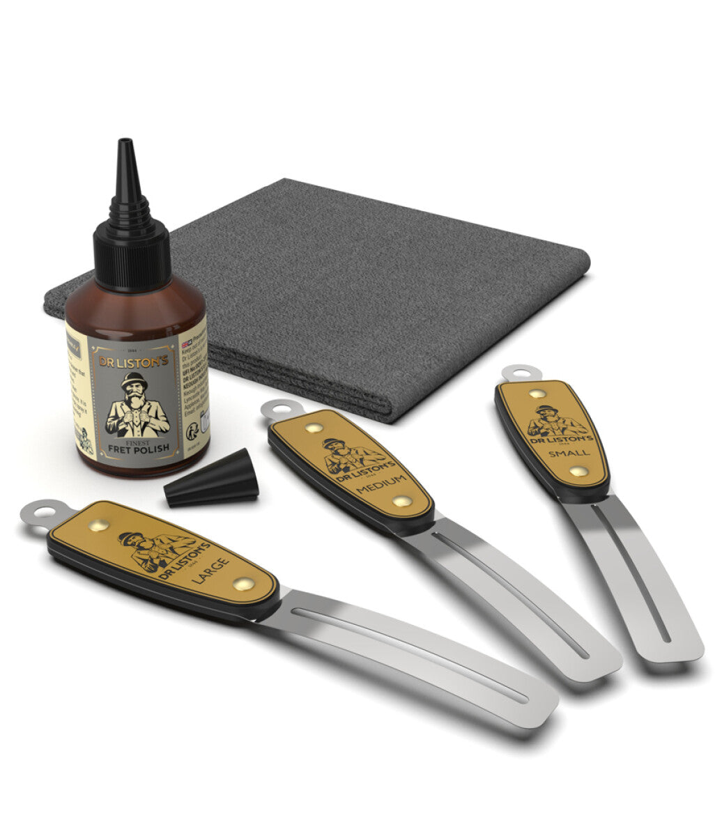 Dr. Liston’s DR-UFPK-01 complete fretpolijstset