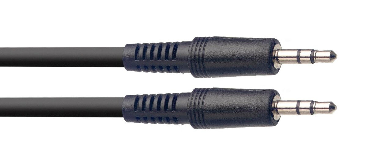 Stagg SAC1MPSMPSB audiokabel, mini-jack/mini-jack (m/m), stereo, 1 m