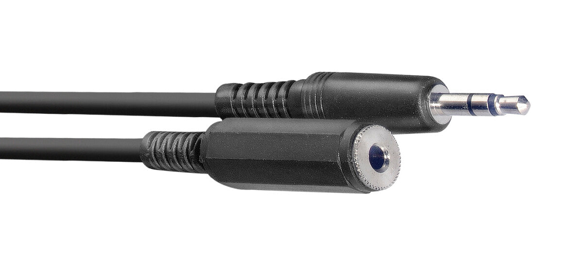 Stagg SAC3MPSBMJS audiokabel, mini-jack/mini-jack (m/v), stereo, 3 m