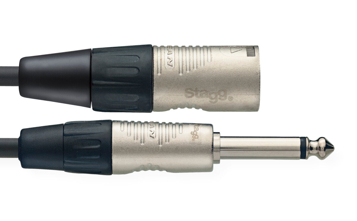 Stagg NAC10PXMR n-Serie Audio Kabel - Mono Jack