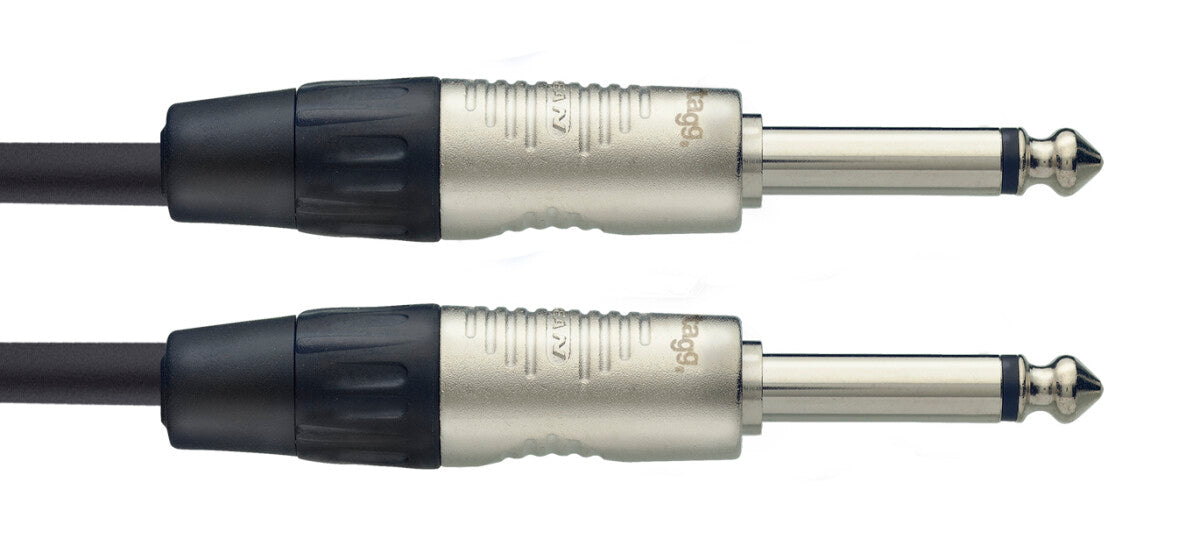 Stagg NGC10R instrumentkabel, jack/jack (m/m), 10 m