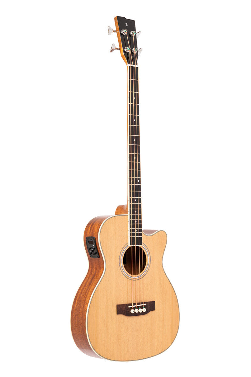 Stagg SA40BASS ACE-N westerngitaar Roos   finish: Hoogglans