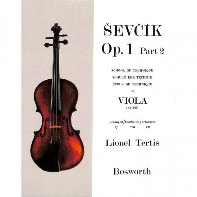 Sevcik Viola Studies: School Of Technique Part 2