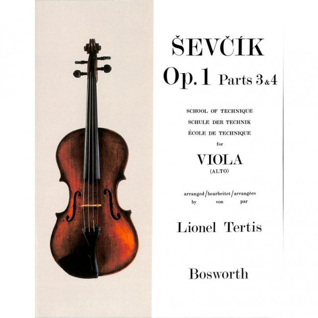 Viola Studies: School Of Technique Parts 3 And 4