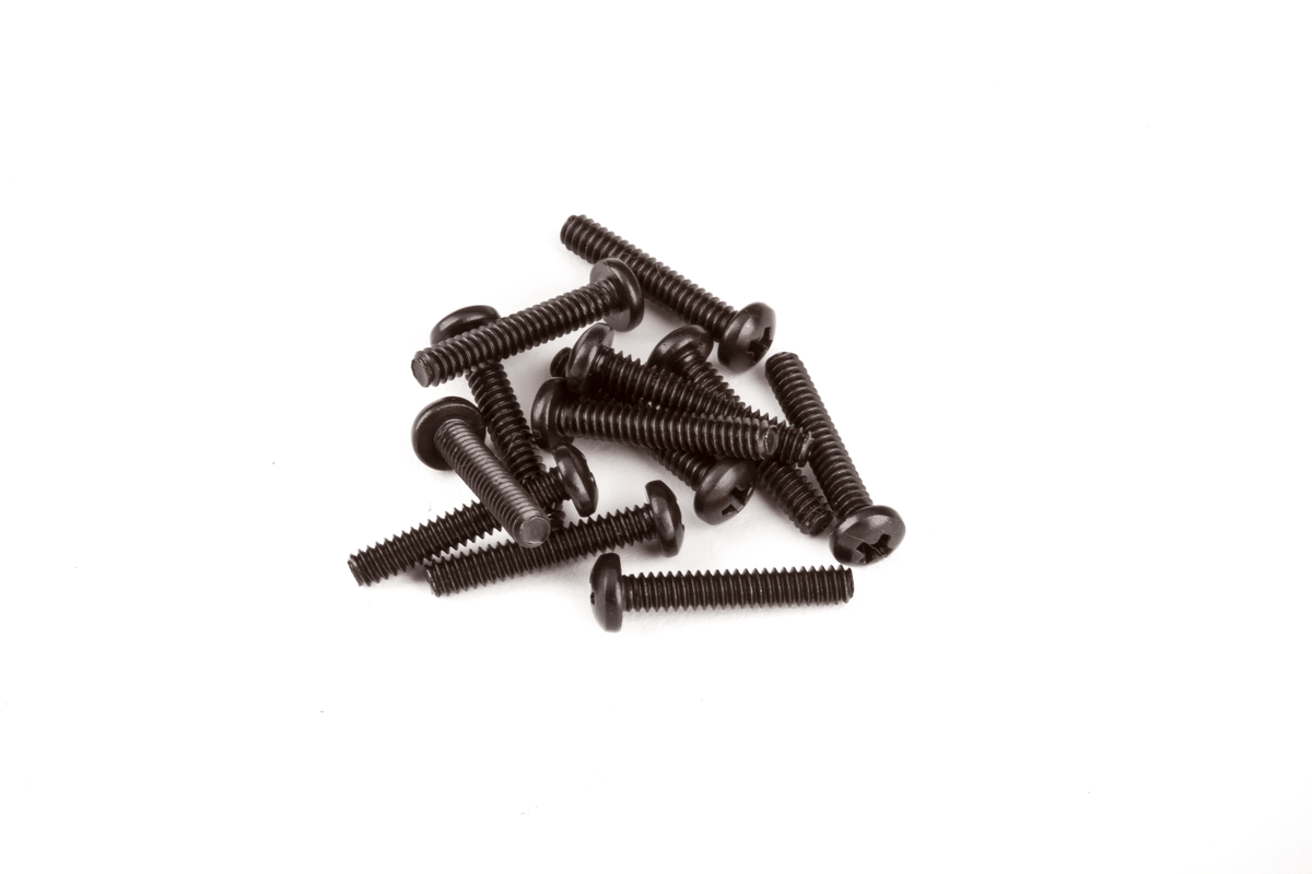 Fender 0017031049 American Series Stratocaster/Telecaster Intonatieschroeven 4-40 x 5/8 Inch Zwart Set van 12