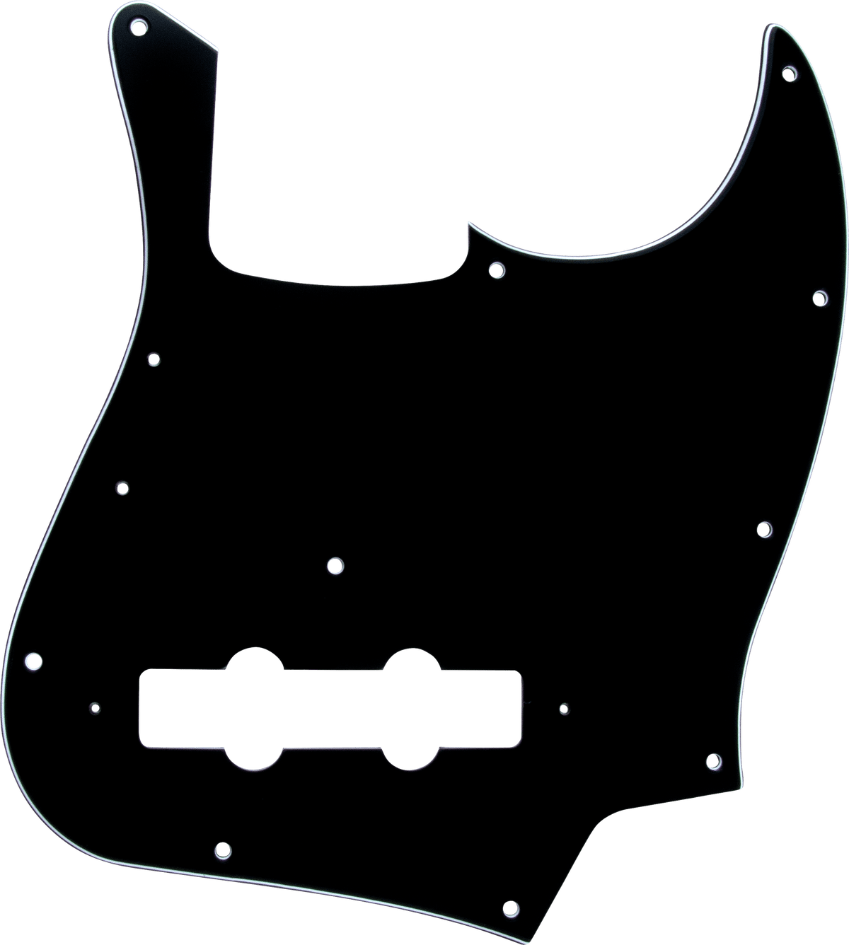 Fender 0055252049 '75 Jazz Bass Slagplaat Zwart 11-Gaats 3-Laags