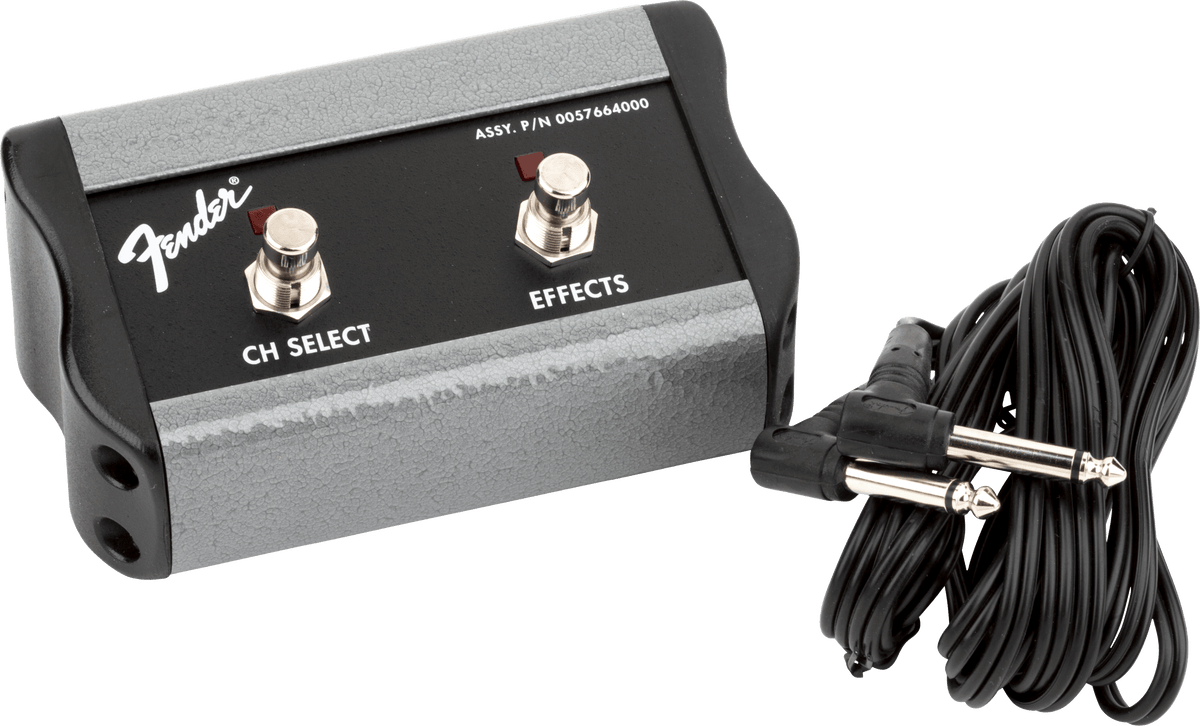 Fender 0057664000 2-Button Channel/FX Footswitch