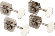 Fender 0078834049 Pure Vintage Reverse-Wind Basgitaarstemmechanieken Nikkel Set van 4