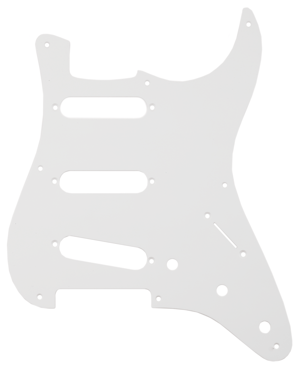 Fender 0094245049 Pure Vintage '56-'59 Stratocaster SSS Slagplaat Eggshell 8-Gaats 1-Laags