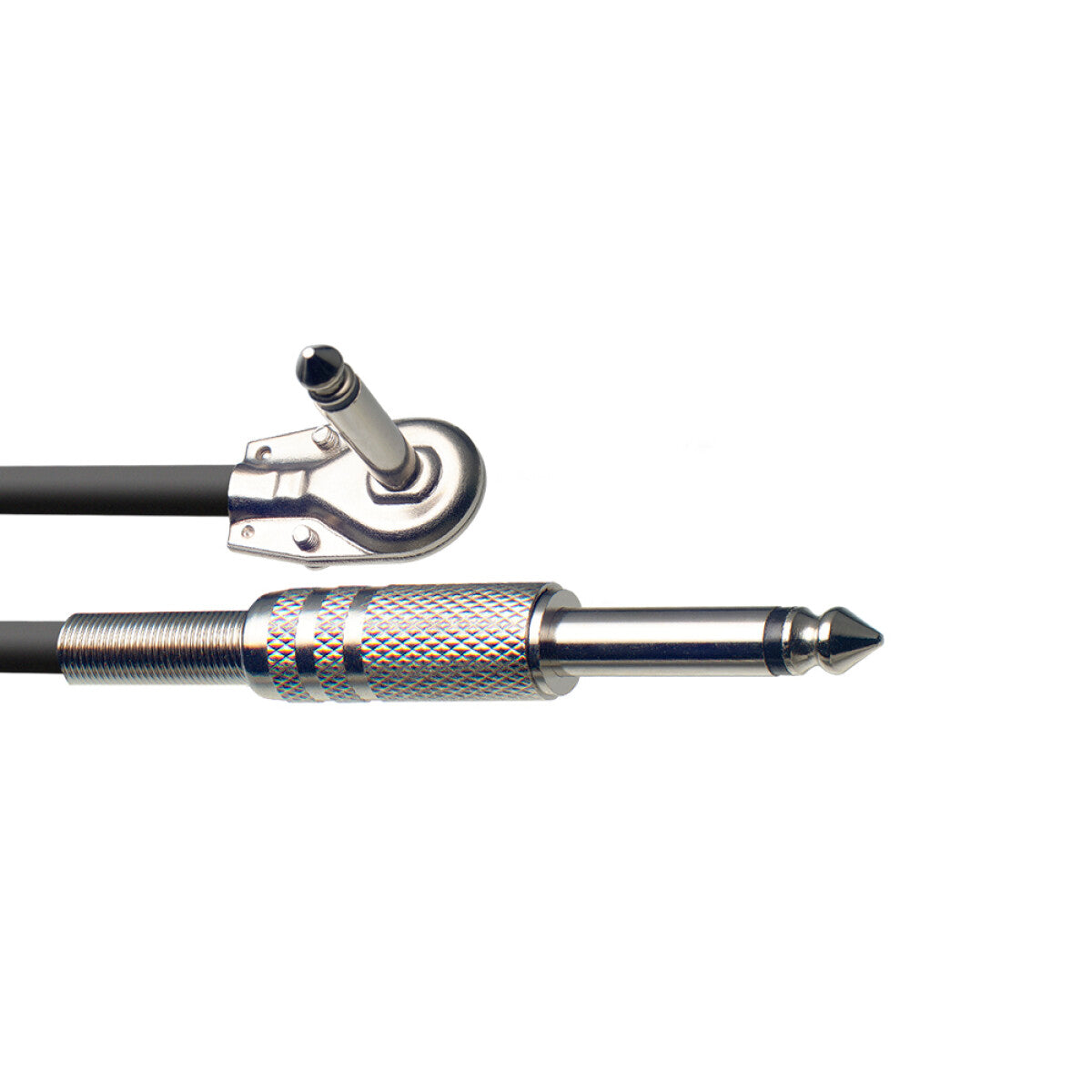 Stagg SGC6PL instrumentkabel jack/jack (m/m, recht/haaks), 6 m, S-serie