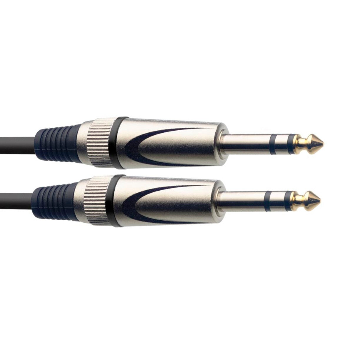 Stagg SAC1PS DL audiokabel jack/jack (stereo, m/m), 1 m