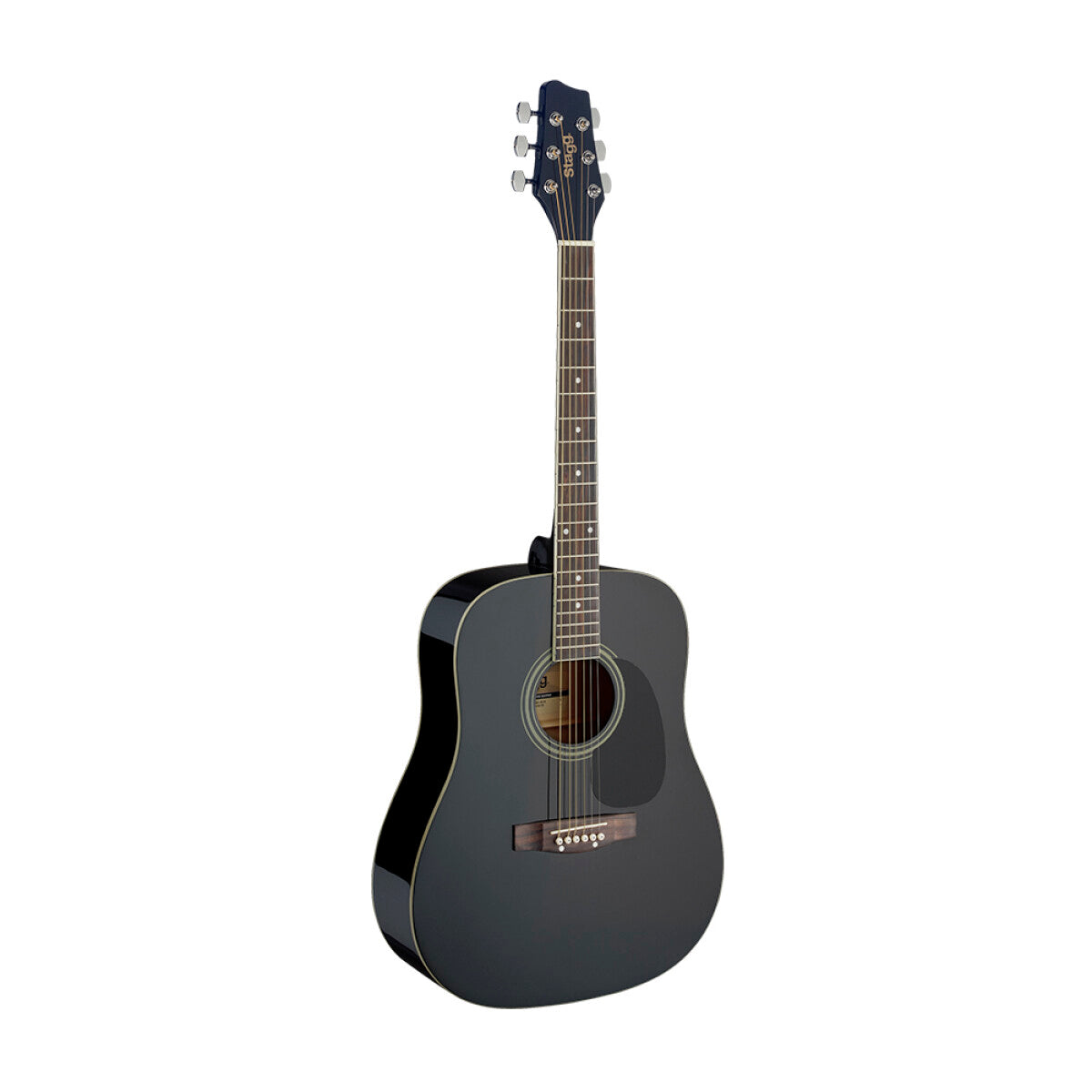 Stagg SA20D BLK westerngitaar Zwart