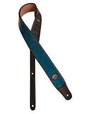 Gaucho GST-400-BU Stylish Series Gitaarband blauw, zwarte achterzijde