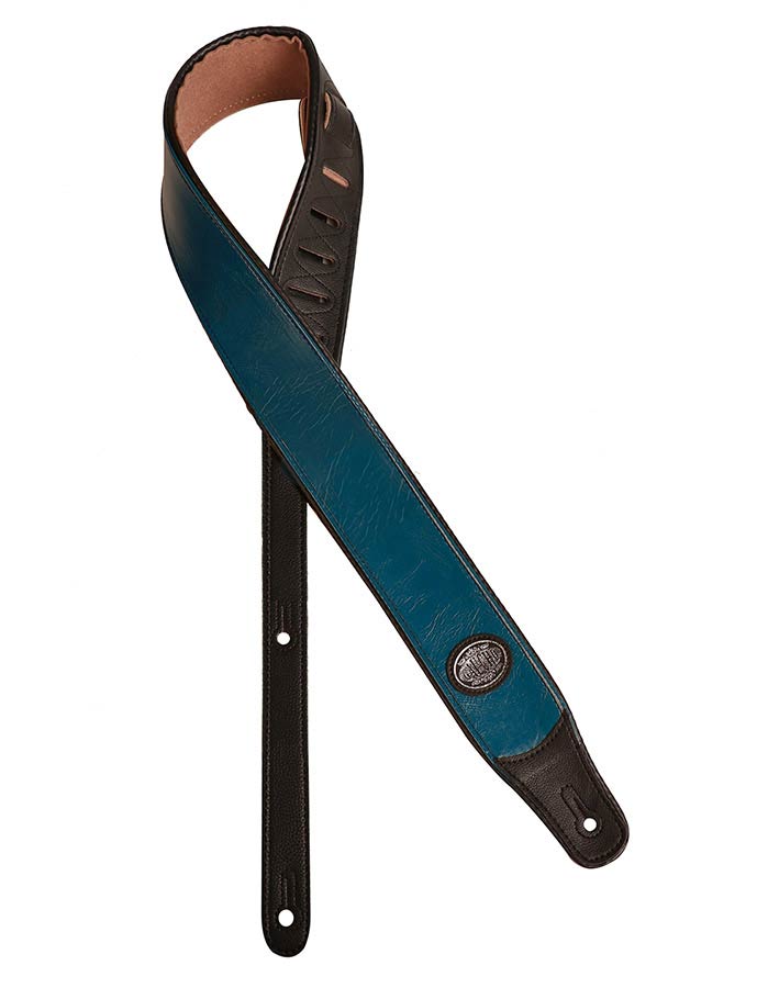 Gaucho GST-400-BU Stylish Series Gitaarband blauw, zwarte achterzijde