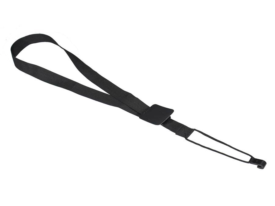 Gaucho GST-30-BK/10 Klassieke Gitaarband 10-pack, 10 riemen met klankgathaak, zwart nylon, 30 mm. breed