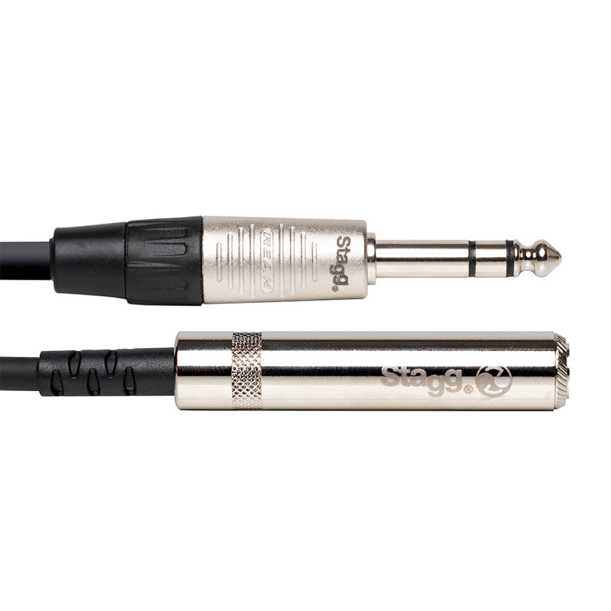 Stagg NAC3PSJSR n-Serie audiokabel, jack/jack (m/v), stereo, 3 m