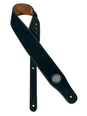 Gaucho GST-510-XB Stylish Deluxe Series Extra Lange Gitaarband lengte: 180 cm., zwart suède, naturel achterzijde