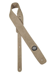Gaucho GST-610-NT Padded Suede Series Gitaarband naturel suède voorzijde, naturel suède achterzijde