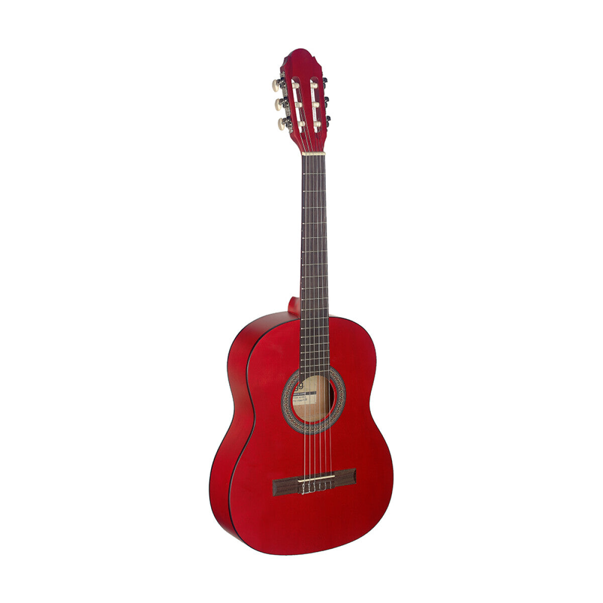 Stagg C430 M RED klassieke gitaar 3/4-formaat Rood