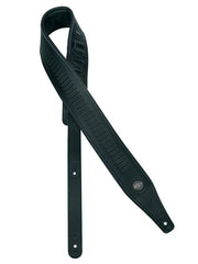 Gaucho GST-643-BK Buffalo III Series Gitaarband kunstleer, zwart
