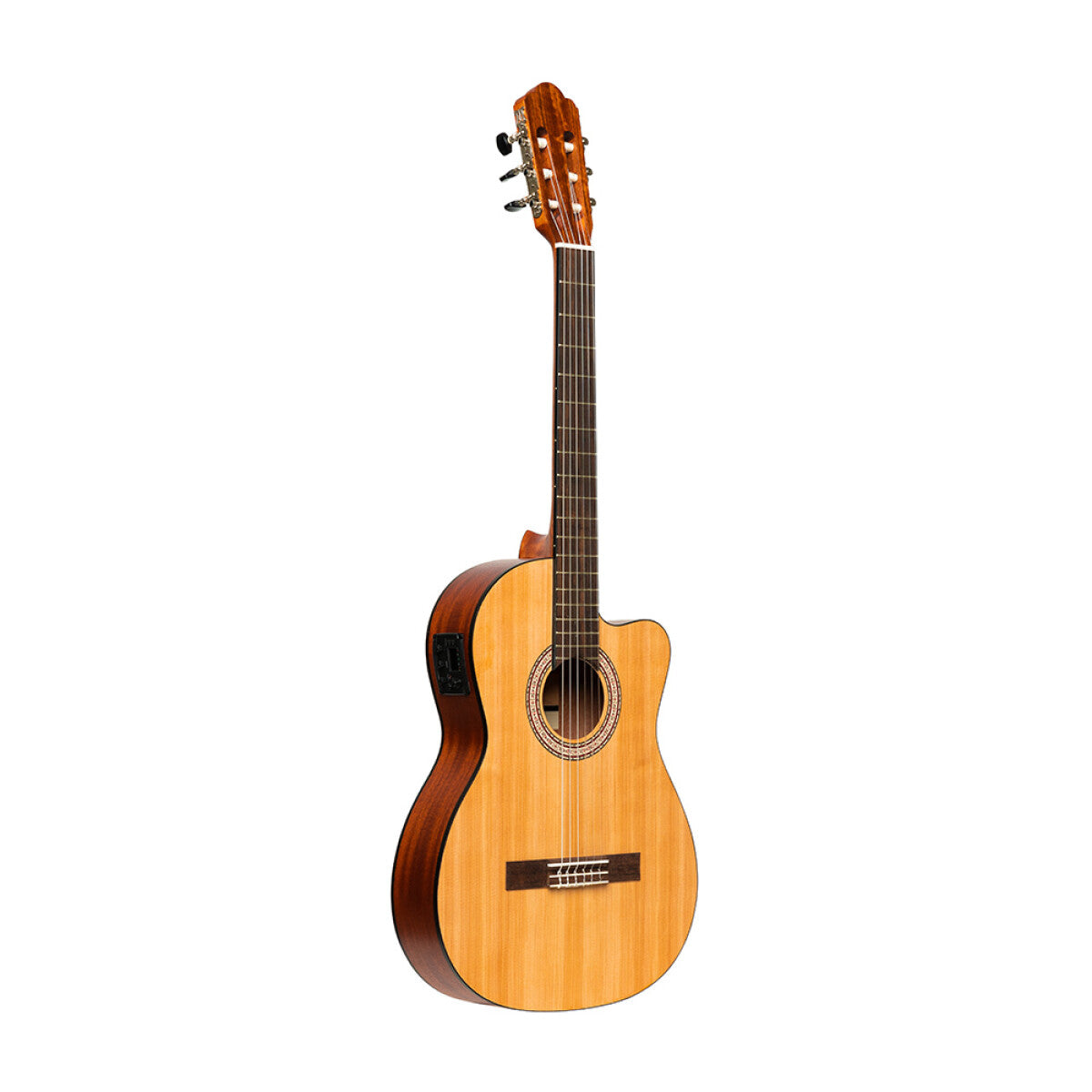 Stagg SCL70 TCE-NAT klassieke gitaar Naturel