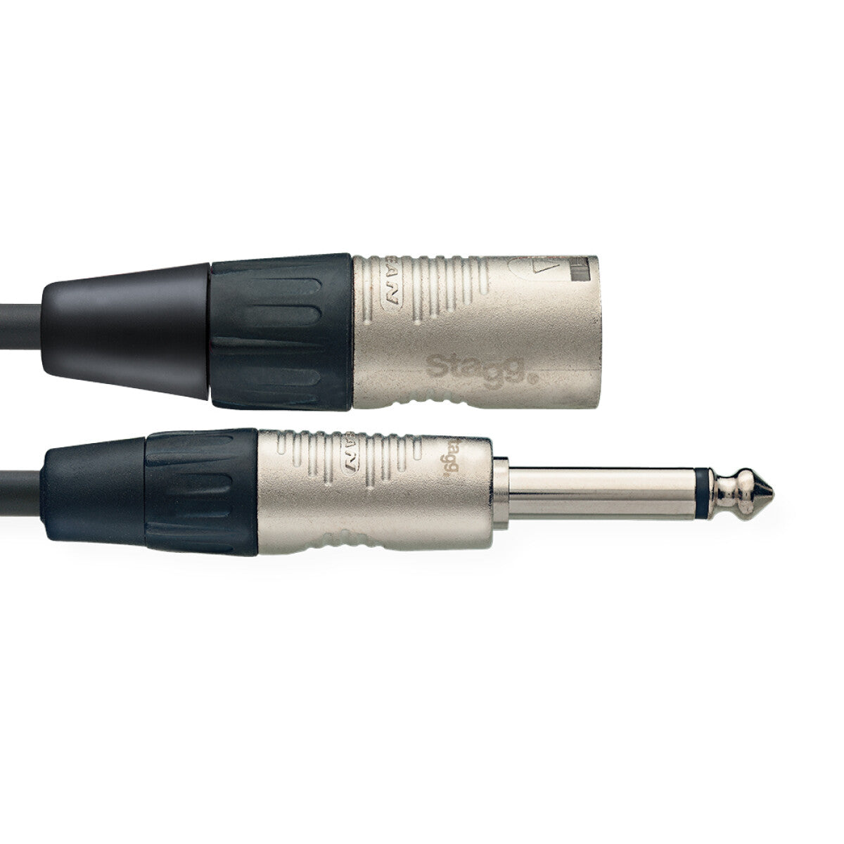 Stagg NAC10PXMR n-Serie Audio Kabel - Mono Jack