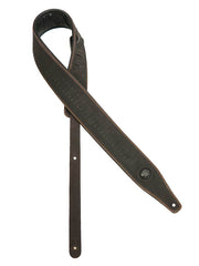 Gaucho GST-663-DBR Suede Three Series Gitaarband topkwaliteit suède, donkerbruin
