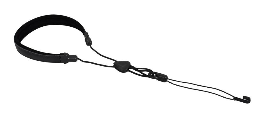 Gaucho GSTU-30-BK Standard Series Ukeleleriem zwart nylon
