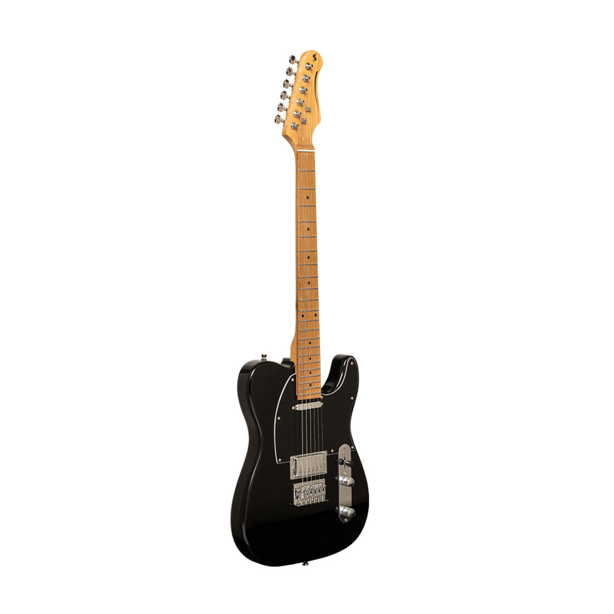 Stagg SET-PLUS BK T-style elektrische gitaar Zwart