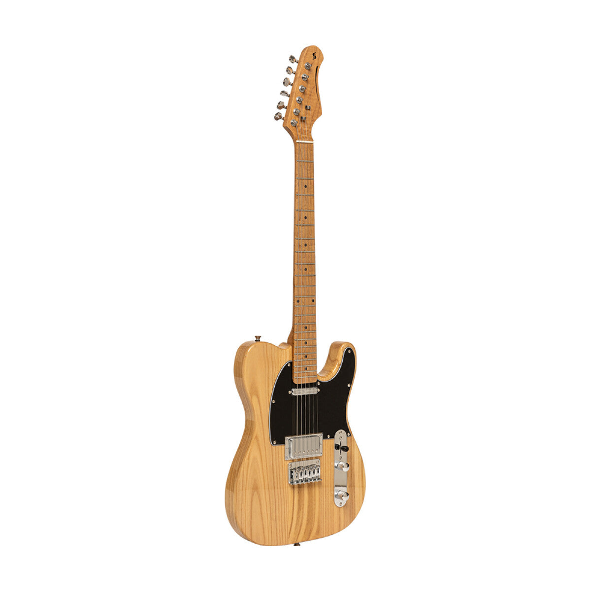 Stagg SET-PLUS NAT T-style elektrische gitaar Natural High Gloss