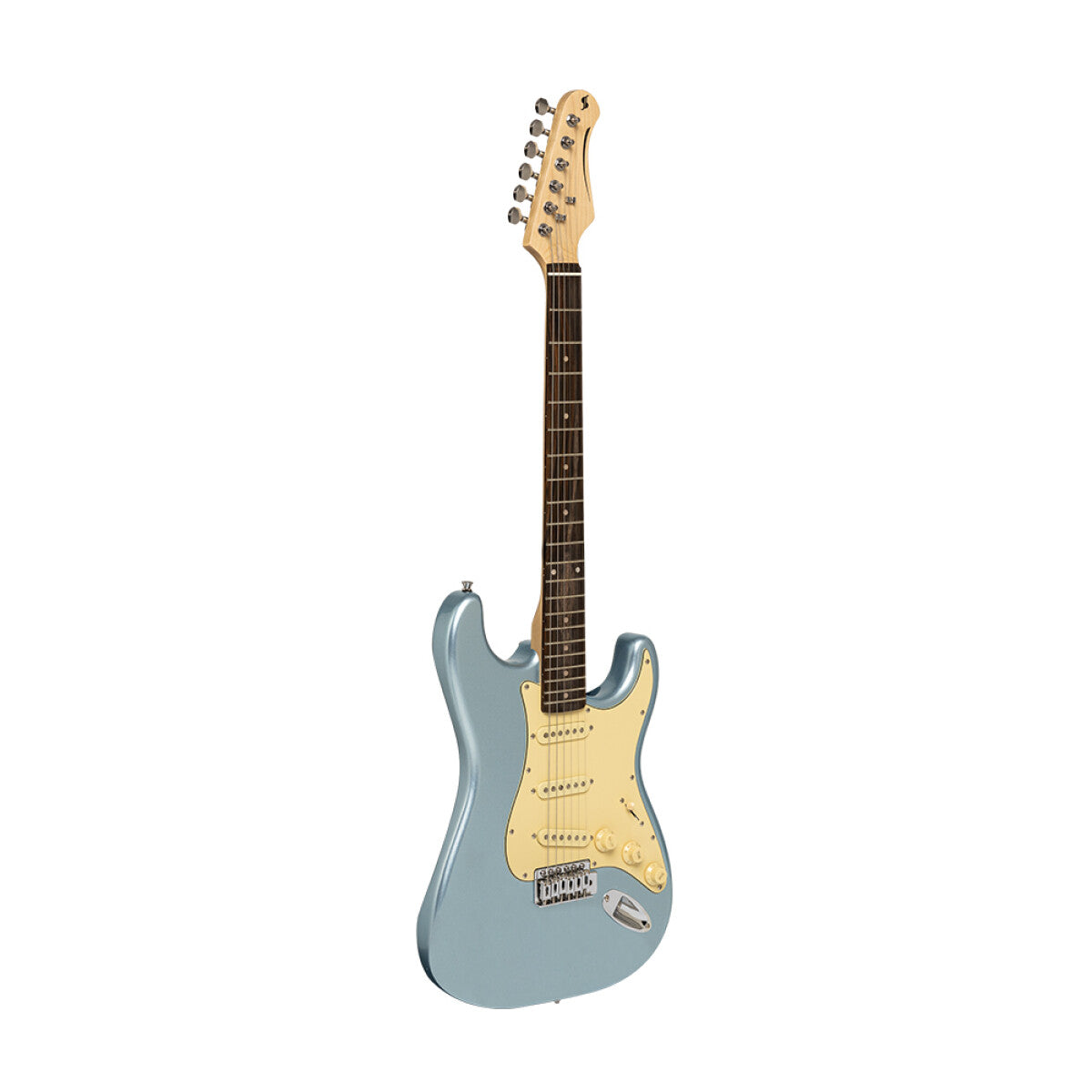 Stagg SES-30 IBM S-style elektrische gitaar Ice Blue Metallic
