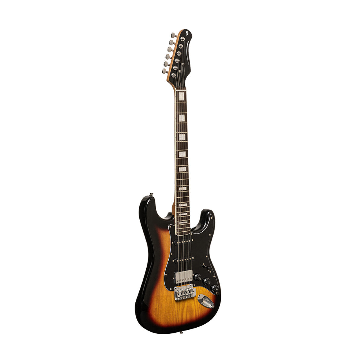 Stagg SES-60 SNB S-style elektrische gitaar Sunburst