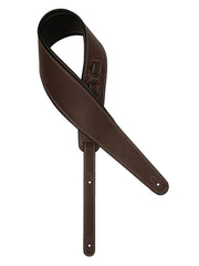 Gaucho GST-294-DBR Biker Series Extra Brede Gitaarband van 10,2 cm, donkerbruin