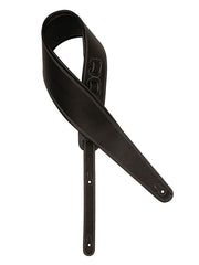 Gaucho GST-294-BK Biker Series Extra Brede Gitaarband van 10,2 cm, zwart