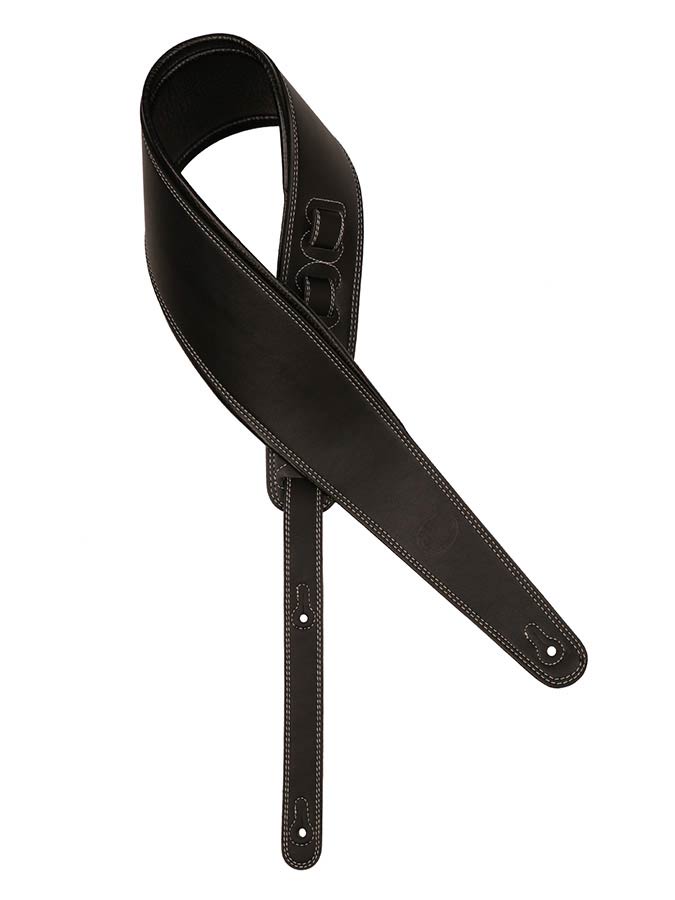 Gaucho GST-294-BK Biker Series Extra Brede Gitaarband van 10,2 cm, zwart