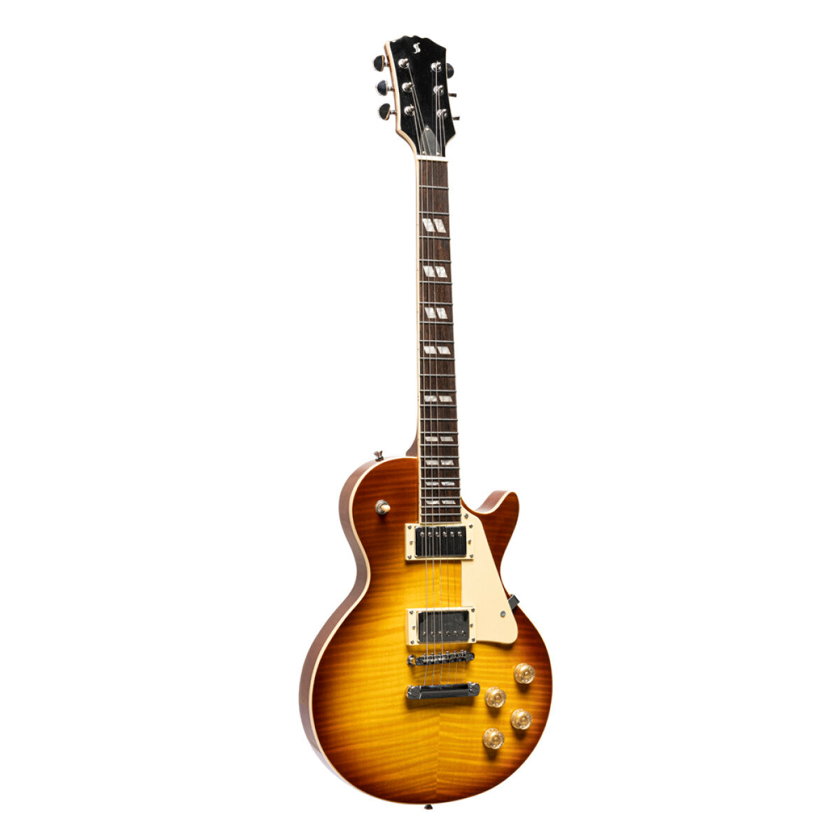 Stagg SEL-DLX TB BST elektrische gitaar Tobacco Sunburst