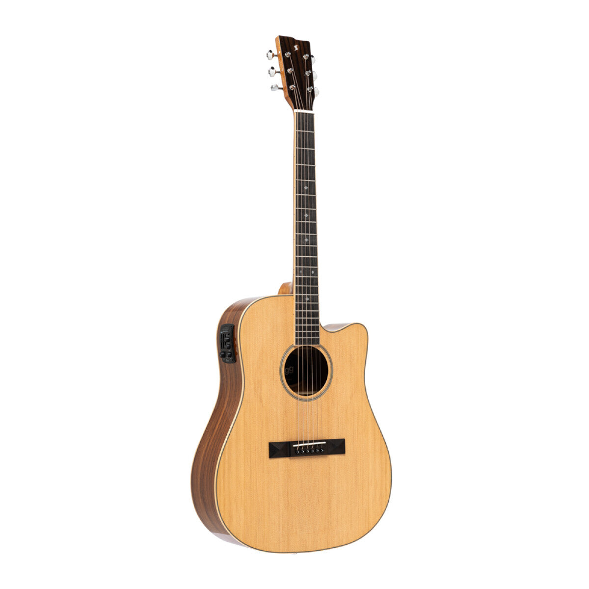 Stagg SA45 DCE-AC westerngitaar Naturel