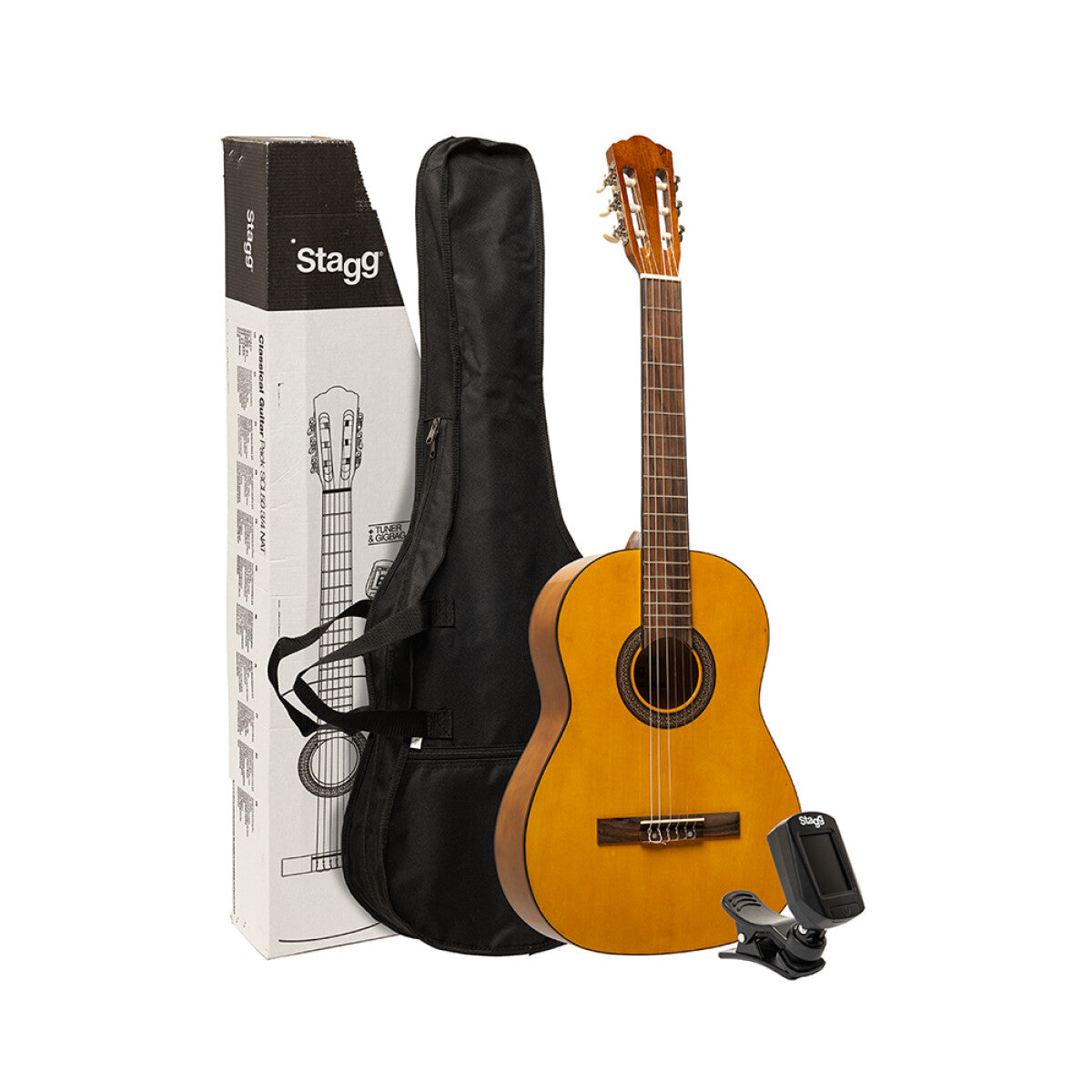 Stagg SCL50 3/4N PACK klassieke gitaar 3/4-formaat